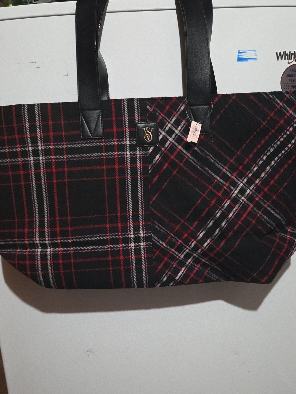 Victoria's Secret Tote Bag with VS Emblem